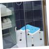 VILLFUL Portable Waterproof Bath Chair Cushion Seat Made of Sturdy Xpe Material, Non-slip Shower Bench Pad for Bathroom Safety and Elderly Shower Use view 3