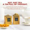 M1SS Tea Retreat Pack Chamomile Tea (30g) + Ginger Lemongrass (50g) Loose Leaf | Pure Chamomile Flowers & Lemongrass | Herbal Tea | Good Sleep & Stress Relief | Caffeine-Free | Premium Tin Caddy view 4