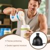 Funnel for Protein Powder | Protein Powder Shaker Funnel 100ml,Portable Drink Container for Daily Nutrition Meal Replacement Business Trip Traveler Runners Gym Hiking view 2