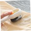 ELAYARD 2pcs Multipurpose Shoe Brush with Soap Dispenser, Comfortable to Hold Plastic Cleaning Brush for Indoor Shoe Washing and Bathroom Cleaning view 2