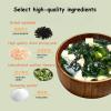 Wakame Vegetable Soup (4/11/25/52packs) Instant Seaweed Soup,Healthy Nutritious Meal Replacement Breakfast,Instant Sides,Wonton Soup,Seasoning,Dried Vegetables (Mixed flavor,25 packs) view 4
