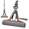 Squeeze Sponge Mop | Self Squeeze Mopping Roller | Absorbent Bathroom Mop - for Home Commercial Kitchen Living Room Garage Bedroom Hardwood Tile Marble view 1