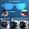 Adjustable LED Light Blocking Covers for RayBan Meta Wayfarer, Skyler, Oakley, Headliner Accessories, Plastic LED Cover for Meta Glasses, Easy Block Light When Recording, Workable at Day & Night 6Pack view 2