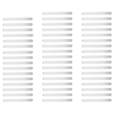 WATIIFUFU 50 Pcs Acrylic Ice Cream Sticks for DIY Cake Pops and Desserts Rounded Edges Safe for Reusable Craft Sticks for Ice Cream Making and Ice Pop Creations