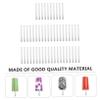WATIIFUFU 50 Pcs Acrylic Ice Cream Sticks for DIY Cake Pops and Desserts Rounded Edges Safe for Reusable Craft Sticks for Ice Cream Making and Ice Pop Creations view 3