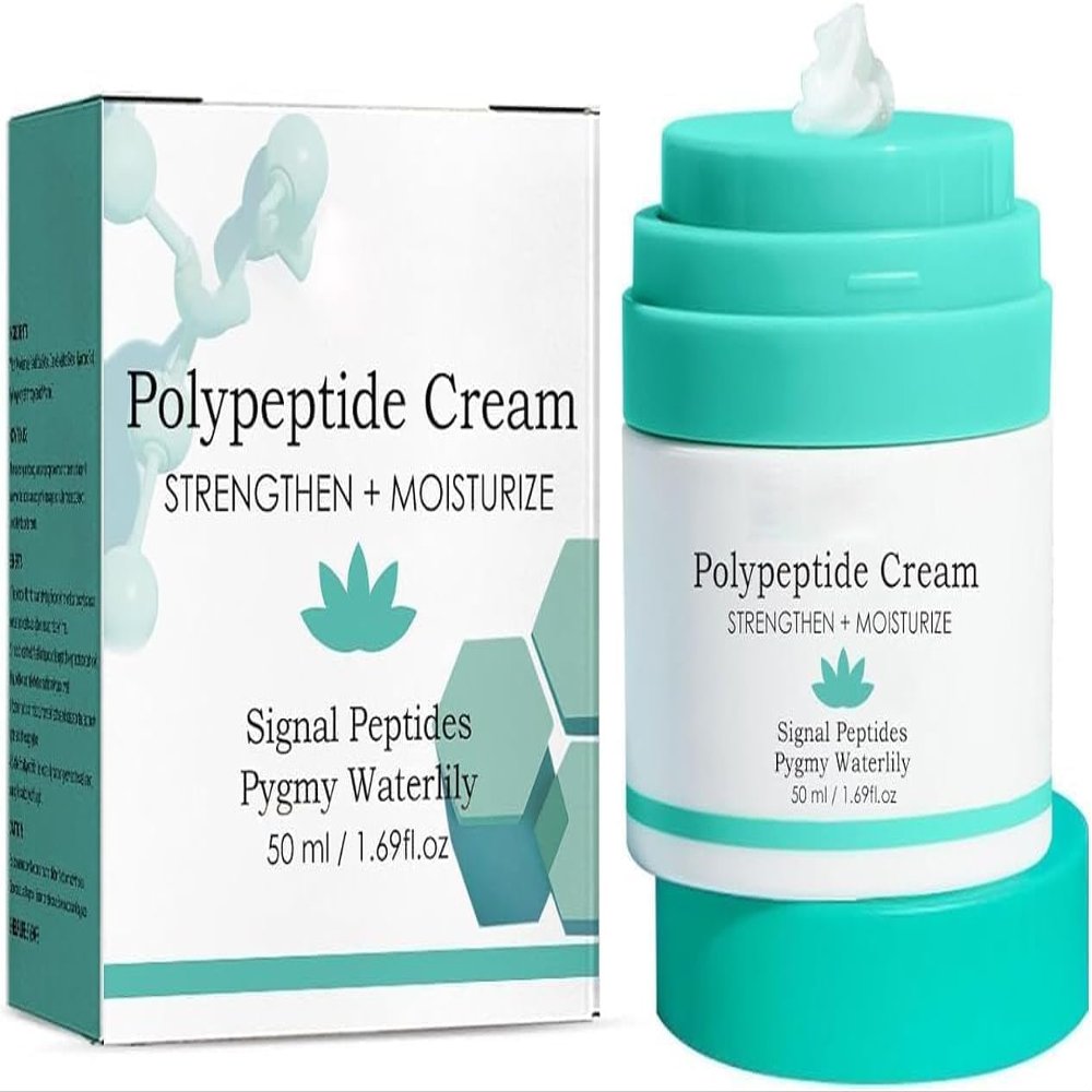 Polypeptide Cream for Skin Care,Antioxidant Face Moisturizer Cream, Improves Skin Tone, Glow & Hydration,Quick-Absorbing