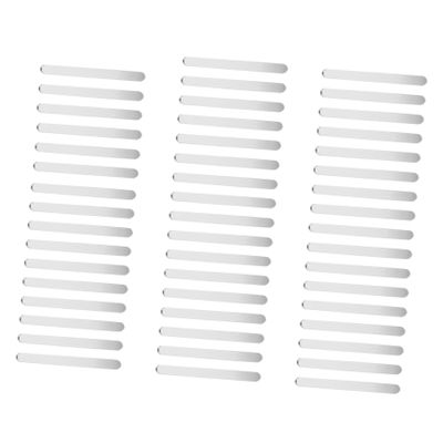 LALADEFIEE Acrylic Ice Cream Sticks Reusable and Safe to Use with Rounded Edges 50 Pcs for DIY Ice Cream and Cake Sticks for Handicrafts Making and Children's Craft Projects