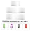 IWOWHERO 50 Pcs DIY Ice Cream Sticks for Children with Rounded Edges Lightweight Portable Acrylic Material for Ice Cream Making and Handicrafts view 3
