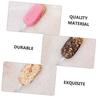 IWOWHERO 50 Pcs DIY Ice Cream Sticks for Children with Rounded Edges Lightweight Portable Acrylic Material for Ice Cream Making and Handicrafts view 4