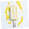 ARTSEWPLY 50 Pcs Acrylic Ice Cream Sticks DIY Cake Pop Sticks for Dessert Shops and Restaurants Safe Reusable White Ice Pop view 4