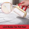 Lint Roller, Easy Tear Off for Fabric Cleaning, Lint Roller for Removing Pet Hair, for Sofa, Bed, Couch, Carpet, Furniture, Fabric, Home, Car, Travel, Dorm view 2