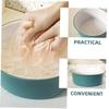 GOOHOCHY Large Capacity Plastic Washing Basin for Face Cleansing and Foot Bath, round Reliable Multi-use Washbasin in Green, Practical for Home and Personal Care view 4