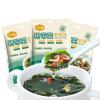 Freeze Dried Seaweed Soup, Instant Laver Soup, Nutritious Marine Vegetable Soup 10 Packs, Dried wakame, Seasoning Packet, Side Dishes, Substitute Breakfast, Instant Meal, Healthy Food (5 Bags) view 2