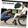 Hohopeti Universal Wheelchair Footrest Pedals 2pcs Adjustable Elevating Leg Rest Replacement Stable Foot Pad for Mobility Aids Suitable for Wheelchair Users view 3