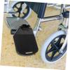 Hohopeti Universal Wheelchair Footrest Pedals 2pcs Adjustable Elevating Leg Rest Replacement Stable Foot Pad for Mobility Aids Suitable for Wheelchair Users view 4