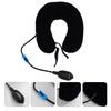BCOATH Inflatable U-Shaped Pillow Ergonomic Expandable Neck Pillow for Neck Pain Relief and Spine Alignment, PVC Material Bolster Cushion Suitable for Home and Office Use view 2