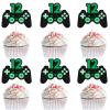 18pcs Video Gaming Cupcake Toppers Kids Level Up 12th Birthday Happy Game-Controller Decorations Set, Birthday Party for Boys and Girls, Game-Night, Game-Powder Party Unlock Decorations (12th) view 1