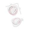 LOLIPPYY Heart-Shaped Bmi Body Measuring Tape with Dual-Sided Tape Compact Lightweight Plastic Design for Accurate Waist and Body Fat Measurement view 2