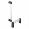 rohde AG, Handles, Grab Handles, Carrying Handles, Oval Profile Handles, Aluminium Handles, Industrial Handles, Machine Handles (Aluminium Colour/Silver, Drilling Spacing: A = 300 mm, Total Length: L view 1