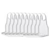 Fenteer Laundry Liquid Dispenser Cup Holder Universal Holder, White for Softener Bottle 1.7 inch Opening Drip Catcher Tray, 10 Pieces view 1
