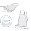 Fenteer Laundry Liquid Dispenser Cup Holder Universal Holder, White for Softener Bottle 1.7 inch Opening Drip Catcher Tray, 10 Pieces view 4