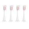 4pcs Replacement Brush Heads, Compatible for Xiaomi Mijia, T300 T301 T500 Electric Toothbrush Head Soft Bristle Nozzles(Army Green)
