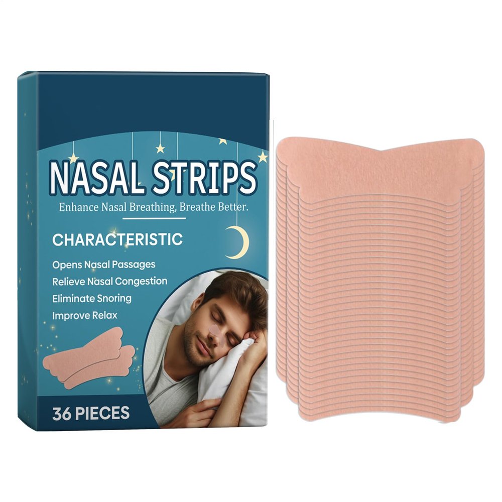 Nose Strips for Breathing Extra Strength Instant Nasal Congestion Relief