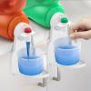 predolo Foldable Liquid Holder Cup Holder for Softener Drip Tray Bottle Rack Removable And Easy to Clean for Laundry Room Household Organization, 2 Pieces view 2