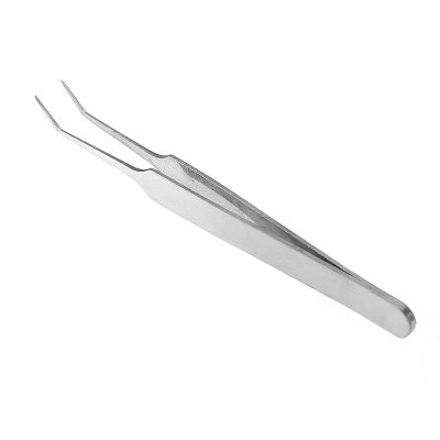 Depisuta Stainless Steel Blackhead Eliminating Tweezer for Facial Skin Care 8.7cm Makeup Tool (Inclined Nozzle 8.7CM)