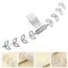 BELLIFFY Extension Strap and Adjustable Ear Buckle with Rhinestone Comb, White Accessory for Ear and Comfortable Fit view 4