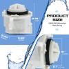 Direct Replacement Dishwasher Drain Pumps Motor Precise Ensures Proper Installation Dishwasher Drain Motor Component view 3