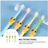 Anneome 4pcs Cartoon Toothbrush with Soft Bristles for Ages Safe Material Sized for Gentle Teeth Cleaning and Daily Replacement view 3