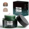 Men's Shaving Cream, Scalp Care Cream, Moisturising and Repairing Scalp Care, Nourishing Bald Cream with UV Protection, Protect the Health of Your Scalp, Suitable for Baldness view 1