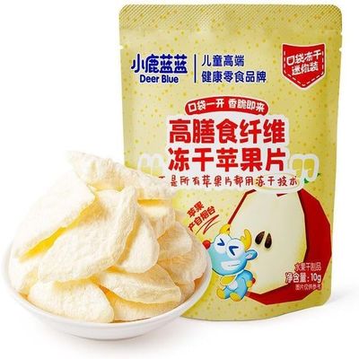4 Flavors Freeze-dried Dried FruitsCoconut,Mango,Pear,Apple slices,Snack Foods,Healthy Nutritious Fruits,Preserved Fruits,Vegan,Delicious Chinese snack gifts (Apple slices,4bags)
