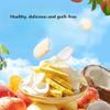4 Flavors Freeze-dried Dried FruitsCoconut,Mango,Pear,Apple slices,Snack Foods,Healthy Nutritious Fruits,Preserved Fruits,Vegan,Delicious Chinese snack gifts (Apple slices,4bags) view 4