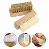 BAZEITFLOW Laundry Brush Set for Home Laundry and Shoe Cleaning 2pcs Wood with Soft Bristles and Lightweight Design, Multi-use Clothes Washing Tool view 3