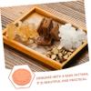 VALICLUD Terracotta Brown Sugar Saver Disc Maple Leaf Shape Reusable Clay Sugar Keeper Softener Moisture Stone and Food Containers view 2
