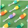 Gogogmee Kids Cartoon Dinosaur Toothbrush Silicone Bristles for Baby Oral Hygiene, Mouth Cleaner, Independent Pack, Suitable for Baby Shower view 4