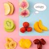 8 Flavors Freeze-Drying Dried FruitStrawberry Yellow Peach Red Dates Banana Apple,Preserved Fruits,Vegetables,Delicious Chinese Healthy Snacks,Instant Casual Snacks,Vegetarian (150G) view 4
