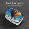 Pill Box 2 Compartment Mini Medicine Pill Case Hot Air Balloons Pill Holder for Purse Pocket Waterproof Metal Pill Container Decorative Medicine Pill Organiser for Travel or Daily view 4