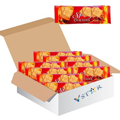 Spicy Cracker PMP 170g Crispy Savory Snack, Perfect for Tea Time, Parties, Lunchboxes - Deliciously Flavored, Crunchy, Tasty, Quick Snack for All Ages - Mln (10 x Cracker)