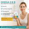 ICEVIT Omega 3-6-9 1000mg 90 Softgels | with Fish & Flaxseed Oil + Vitamin E | Triple Omega Fatty Acids | UK Made | Heart, Brain, Skin & Eye Support | GMP Certified view 4