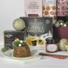 Highland Fayre Mulled Wine Christmas Hamper, 8 Items, Traditional Festive Gift Set with Wine, Tea, Pudding, Cake, Mince Pies and Savoury Snacks view 2