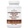 Bandini Ashwagandha Complex KSM-66 High Strength with Rhodiola Rosea, Zinc, Vitamin E and B6 High Dose Withania Somnifera 60 Vegan Capsules Boosts Energy & Mood - Natural Supplement, Non-GMO