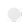 Cabilock 100pcs Food-grade Plant Fibre Moisture Absorbers for Food Storage Quick-absorbing Desiccant for Rice Biscuit and Chip Jars Transparent Round Drying Pads view 2