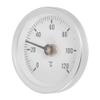 Osmond 10 PCS 63mm Thermometer Pipe Clip-on Dial Thermometer with Spring,Range 0-120, Aluminum Case view 2