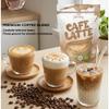 Glowming Cafe Latte Coffee Powder Drink Mix | Smooth Medium-Dark Roast | Creamy Instant Latte Blend | Resealable Pouch | Premium Coffee Powder for Home & Office view 4