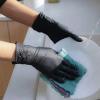 10/20/30/50/100/200pcs Black Disposable Nitrile Gloves Household Cleaning Hairdressing And Nail Art Tools Apparel(100 PCS,S-22x8cm) view 2