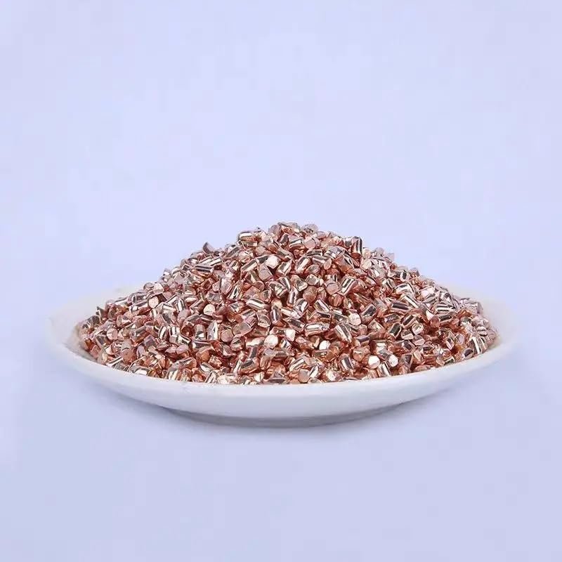 High-Purity electrolytic Single Crystal Copper Particles, Metallic Copper Blocks, Cu99.99%(100g)