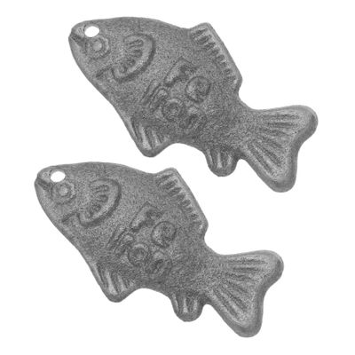 IMIKEYA 2pcs Iron Fish Cooking Tools Food Grade Vegan Kitchen Tool for Fish for Cooking Deficiency